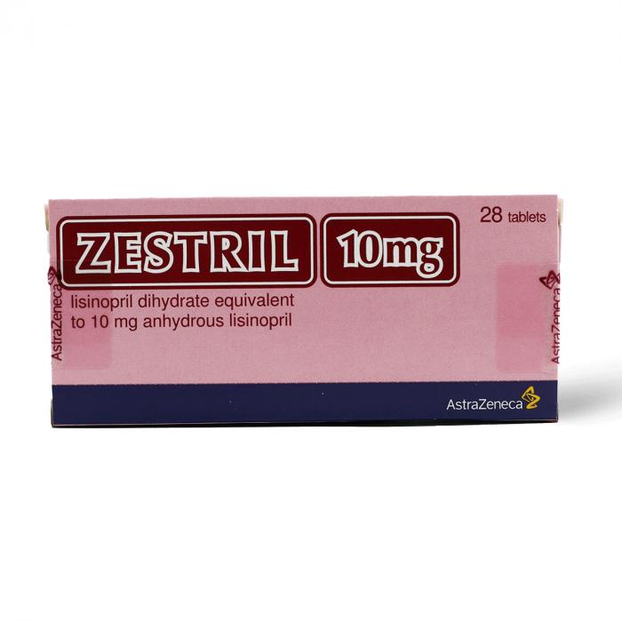 ZESTRIL 10 MG 28 TAB