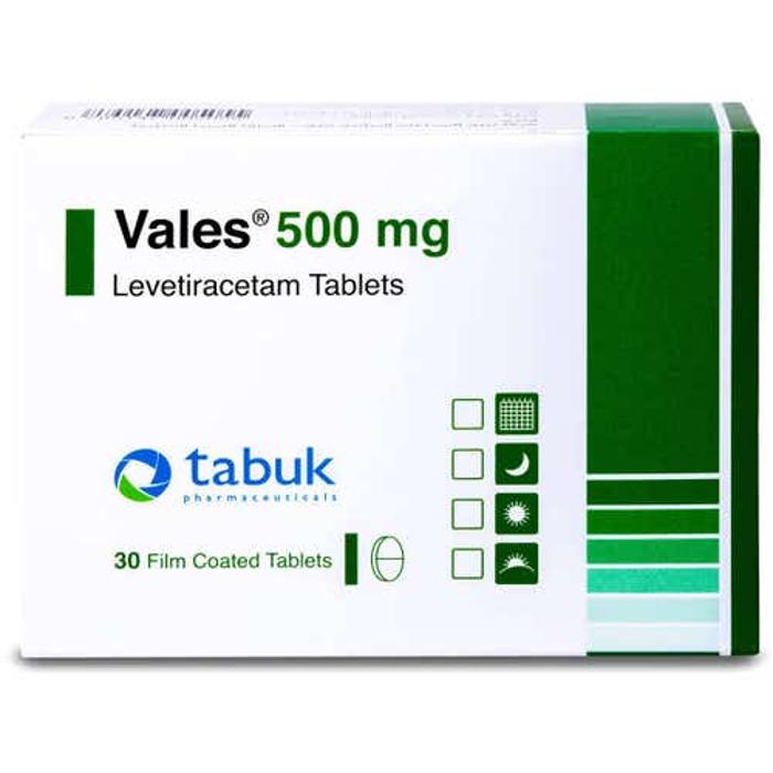 VALES 500 MG 30 F.C TAB
