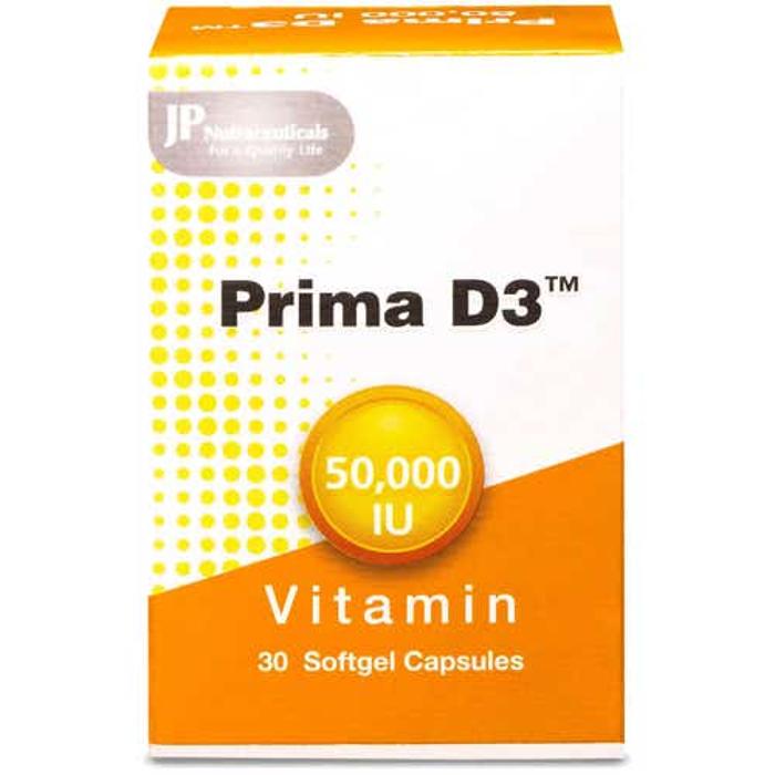 PRIMA D3 50000 IU VITAMIN 30 CAP