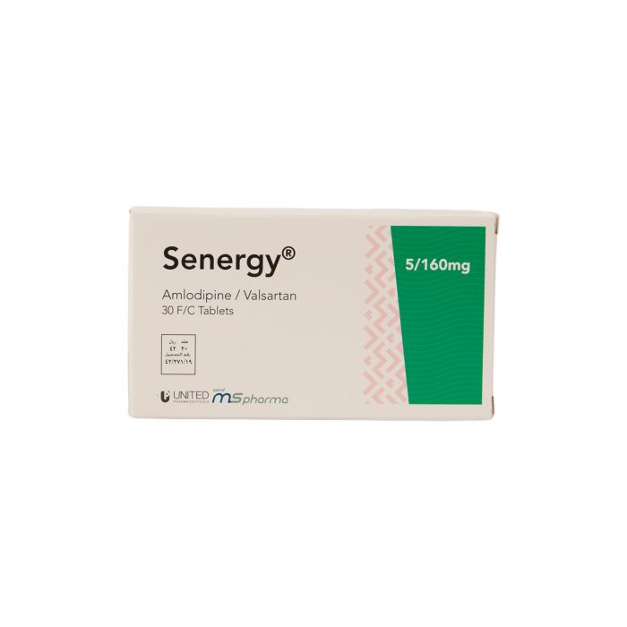 SENERGY 5/160 MG 30 F.C TAB