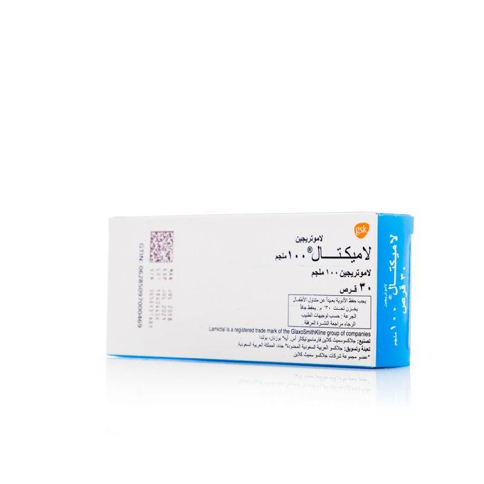 LAMICTAL 100 MG 30 TAB