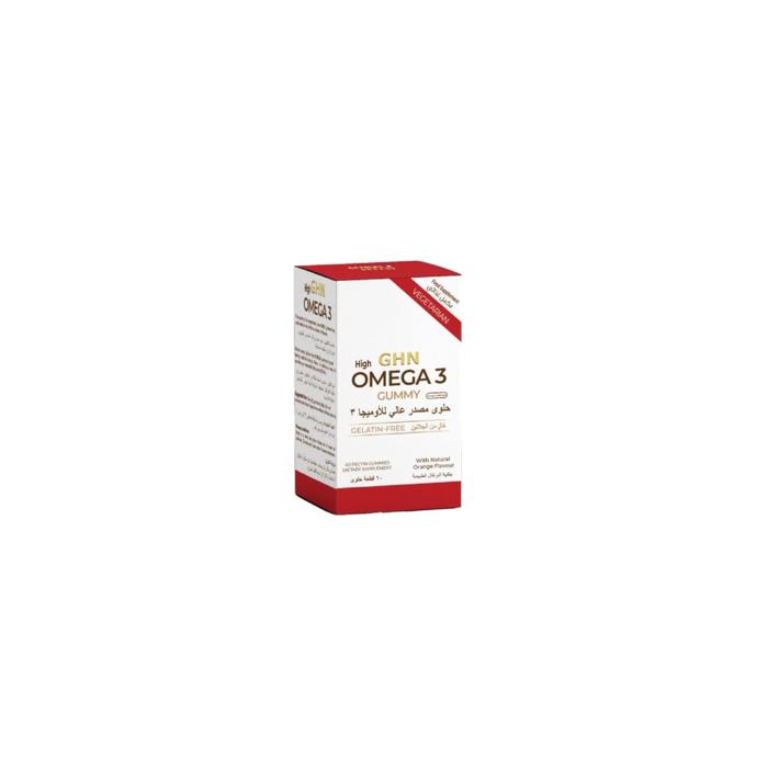 GHN HIGH OMEGA 3 GUMMY 60 PIECES