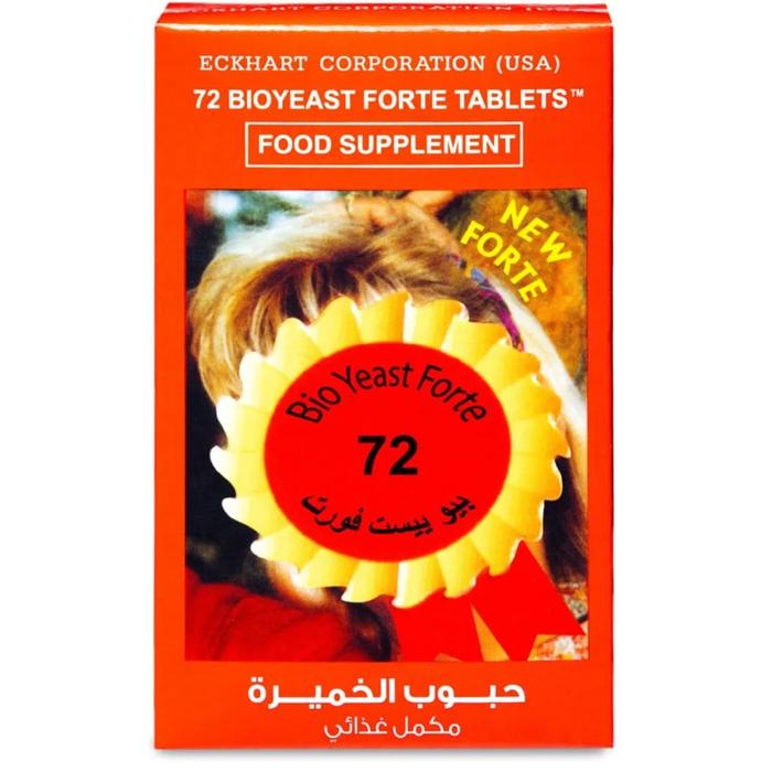 BIO YEAST FORT 72 TABLETS