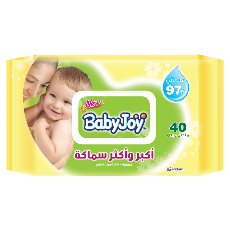 Baby Joy Baby Wipes 40 Wipe 1 Pack