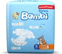 Bambi Diapers #5 28 Diaper  1 Pack