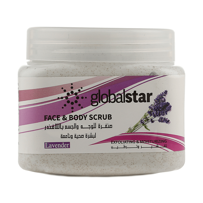GLOBAL STAR LAVENDER SCRUB 500 ML