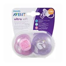AVENT ULTRA SOFT SOOTHER 6-18 M 223/02