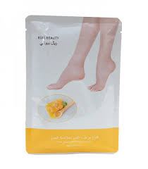 REAL BEAUTY MOISTURIZING FOOT MASK WITH HONEY EXTRACT