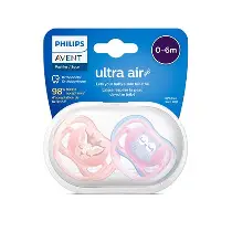 Philips Avent STHR  ULTRA AIR 0-6M NT GIRL(376/12) X2 SCF376/19