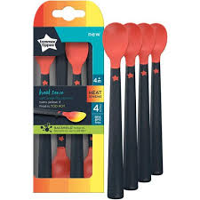 TOMMEE BABY HEAT SENSE WEANING SPOONS 4PCS