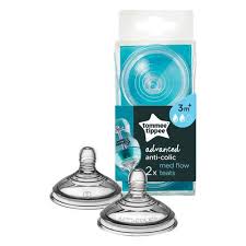 TOMMEE TIPPE ANTI COLIC NIPPLE 3M+ 2PCS 1286