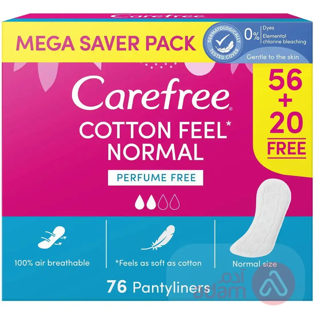 CAREFREE NORMAL COTTON 76