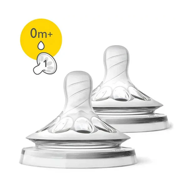 PHILIPS AVENT SILICON TEATS SCF 631/27 1 HOLE