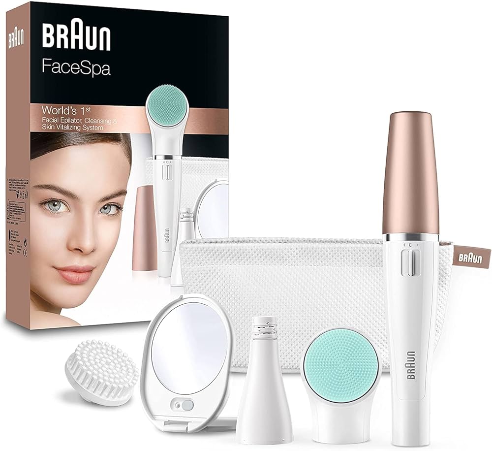 BRAUN FACE CLEANSING BRUSH+MIRROR 5365-/A21806