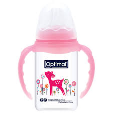 OPTIMAL SLIM WAIST FEED BOTTLE OPB 1029 PINK 140 ML