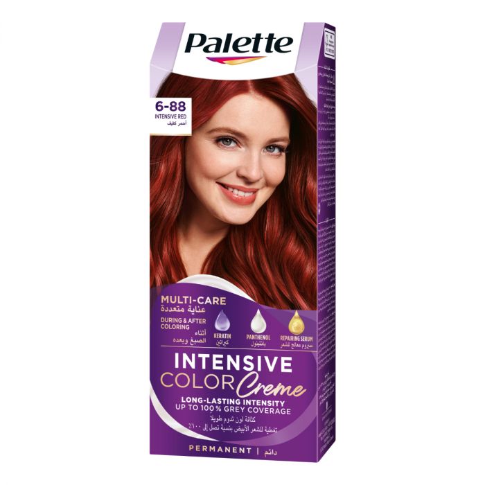 PALETTE COLOUR 6-88 GRANAT RED