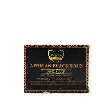 NUBIAN HEART AFRICAN BLACK SOAP BAR 141 GM
