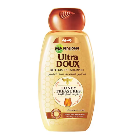GARNIER ULT/ DOU HONEY DAMAGED HAIR SHAMPO 400M