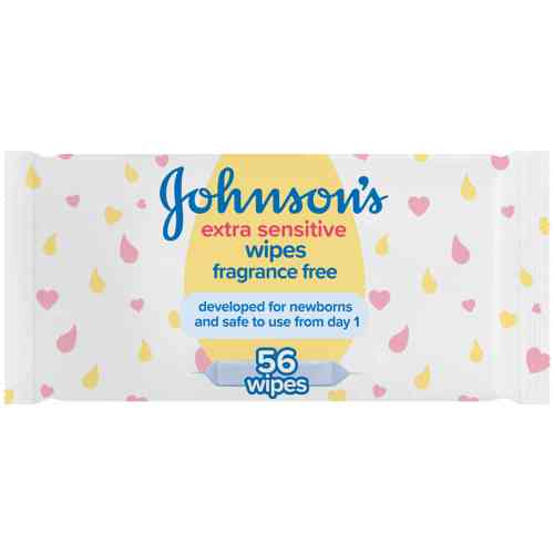 JOHNSON EXTRA SENSITIVE WIPS 56 WIP