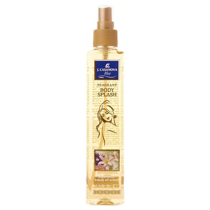 J. CASANOVA FRAGRANT BODY SPLASH MUKHALLAT TOUCH OF ORIENT/235ML