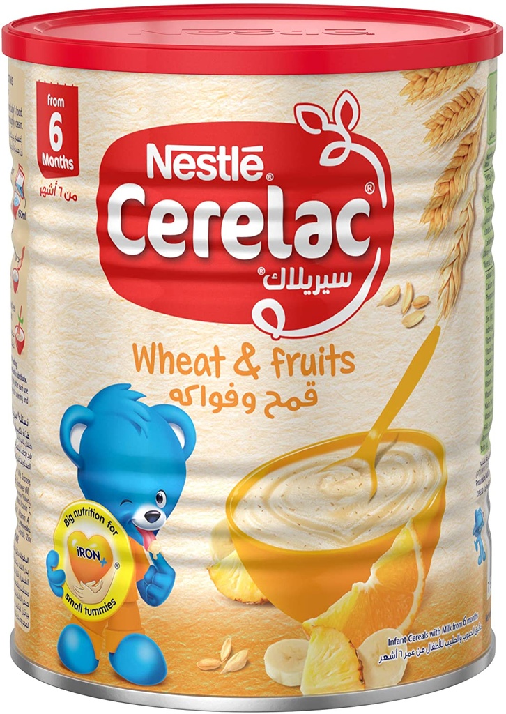 CERELAC MILK WHEAT FRUITS 400 G