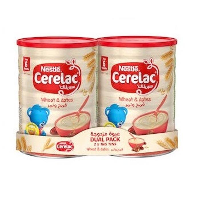 CERELAC WHEAT And  DATES TWIN PACK 1 KG