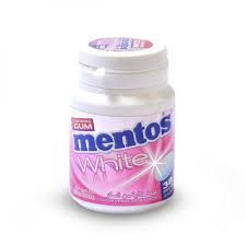 MENTOS WHITE GUM TUTTI FRUTY 38 PIEC