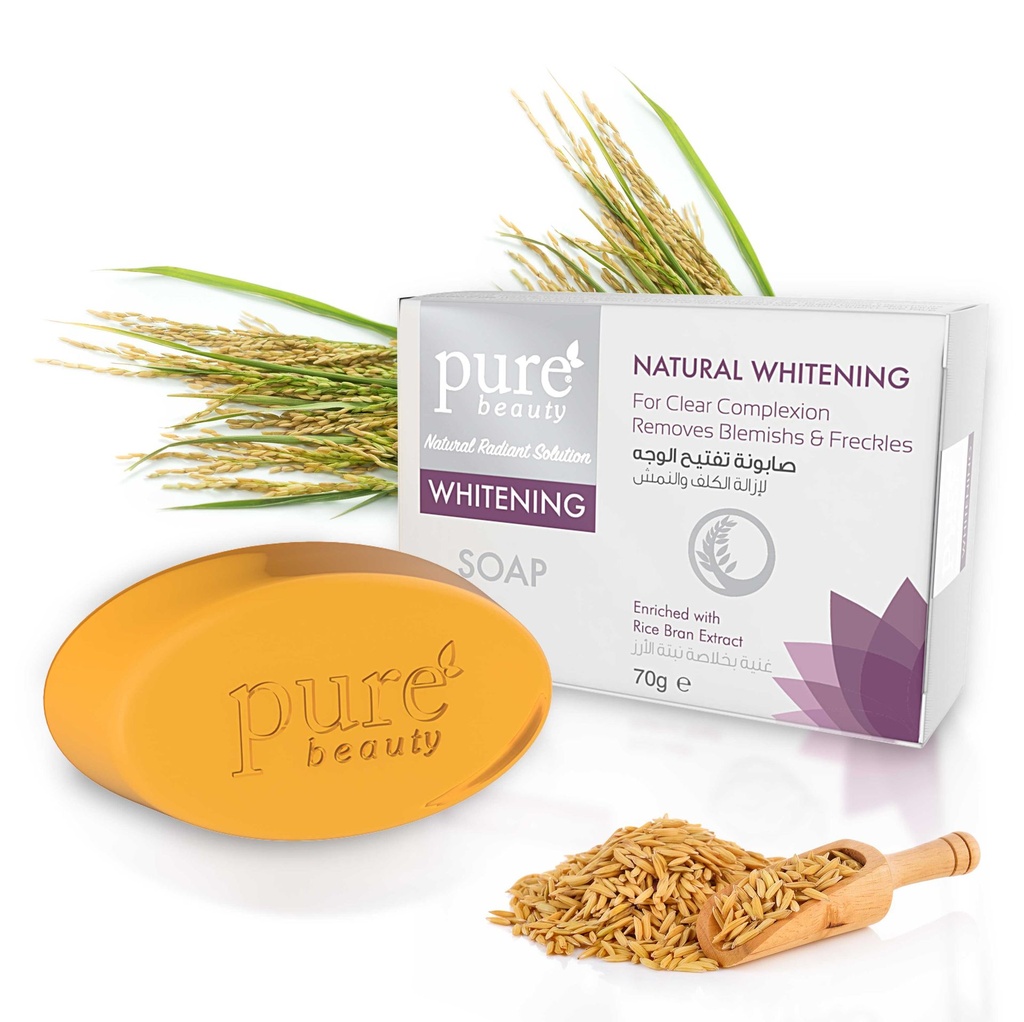 PURE BEAUTY NATURAL WHITENING SOAP 70 GM