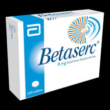 BETASERC 8 MG 100 TAB