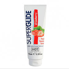 SUPERGLIDE STRAWBERRY LUBRICANT 75 ML