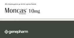 MONCAS 10 MG 28 F.C TAB