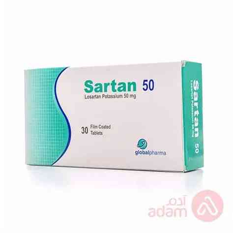 SARTAN 100 MG 30 TAB