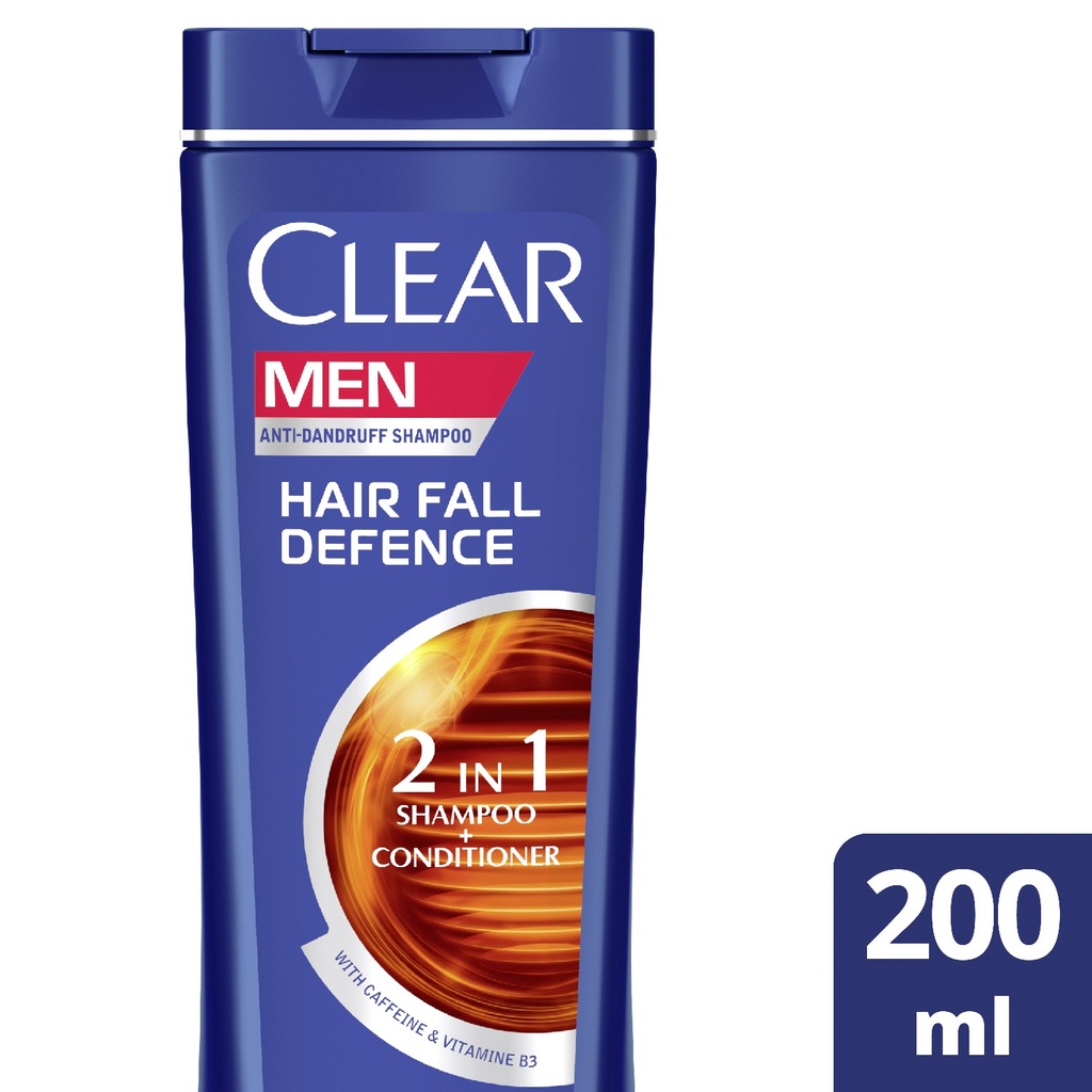 CLEAR 2 IN 1 HAIR FALL DEFENSE MEN 200 ML