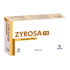 ZYROSA 10 MG 28 TAB