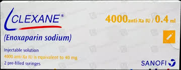 CLEXANE 40 MG / 0.4 ML 2 SYRINGE