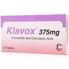 KLAVOX 375 MG F.C. 20 TAB