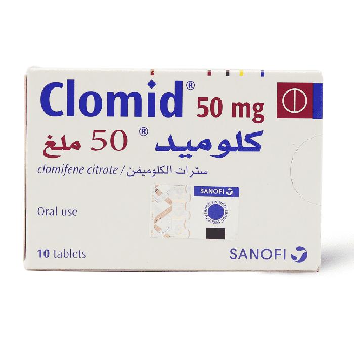 CLOMID 50 MG 10 TAB