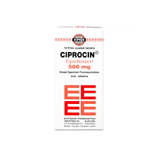 CIPROCIN 500 MG 10 TAB