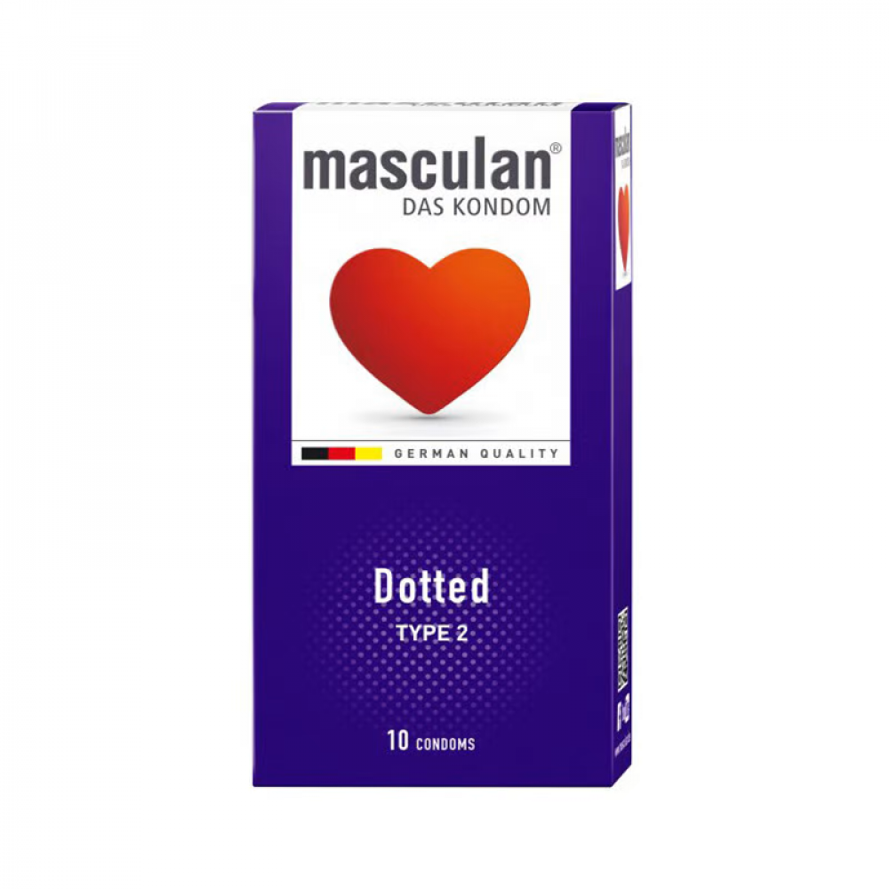 MASCULAN DOTTED 10 CONDOMS