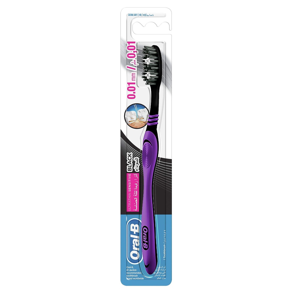 ORAL B ULTRATHIN SENS BLACK TB EXTRA SOFT 8445