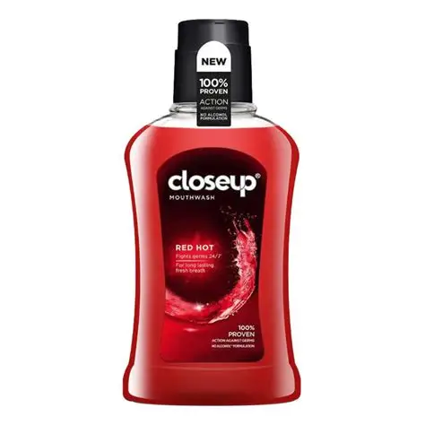 CLOSE UP RED HOT MOUTH WASH 300 ML