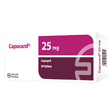 CAPOCARD 25 MG 20 TAB
