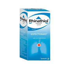 RHINATHIOL ADULT 5O MG/ML SYRUP 125 ML
