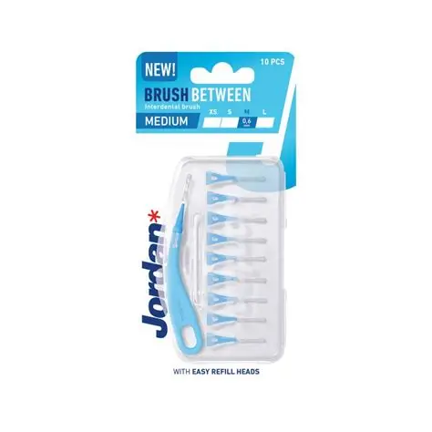 JORDAN INTERDENTAL BRUSH BETWEEN MED