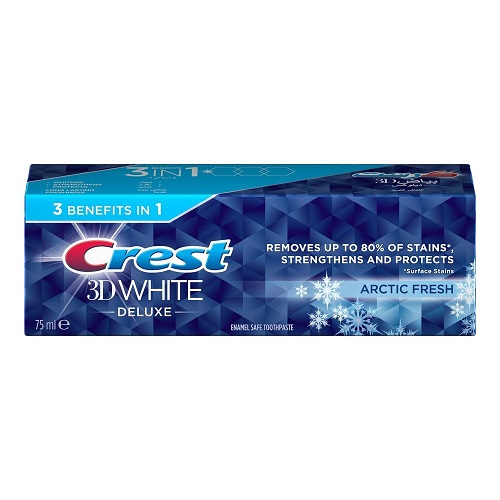 CREST 3DWHITE DELUXE ARTIC FRESH 75 ML 