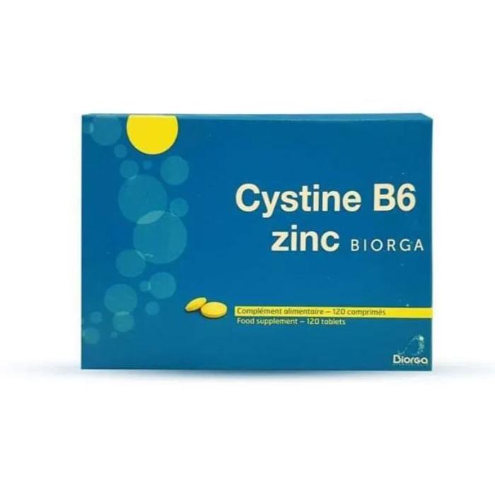 CYSTIN B 6 ZINC BIORGA 120 TAB