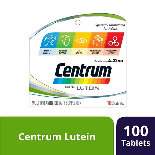 Centrum with lutein 100 Pieces