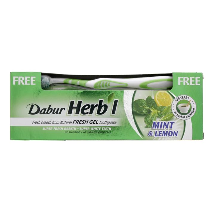 DABUR HERBAL MINT & LEMON T / P 150 G