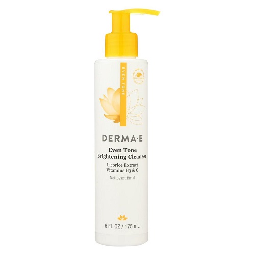 DERMA E EVENLY RADIANT CLEANSER 175 ML