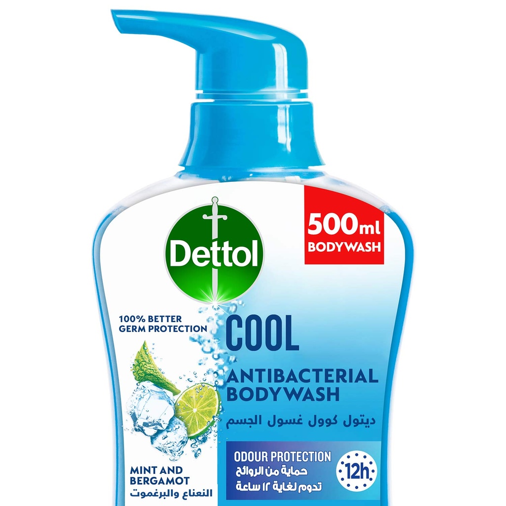 DETTOL SHOWER GEL COOL 500ML